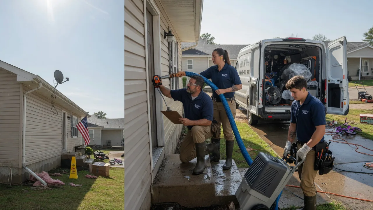 Ceiling Water Damage Restoration in Eclectic, AL near me